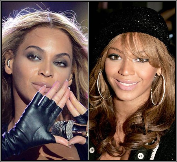 Beyoncé Before and After