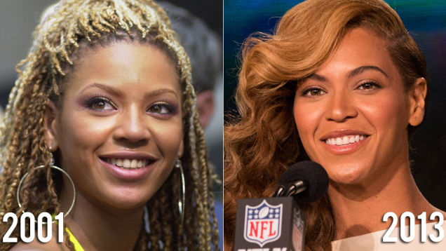 Beyoncé Before and After